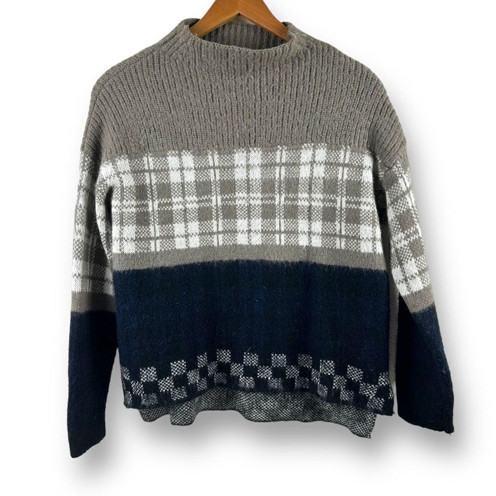 Silence + Noise mock‎ turtleneck wool sweater size XS/S